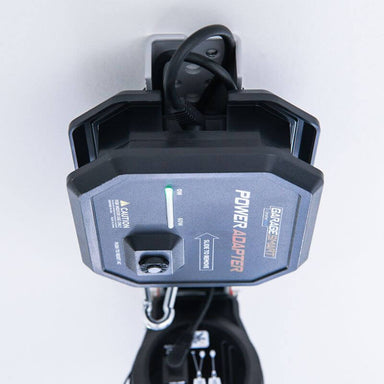 garage smart power adapter ac dc converter close up