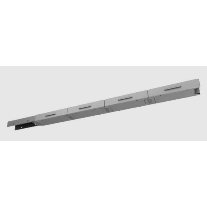 garage smart track modular rail section view