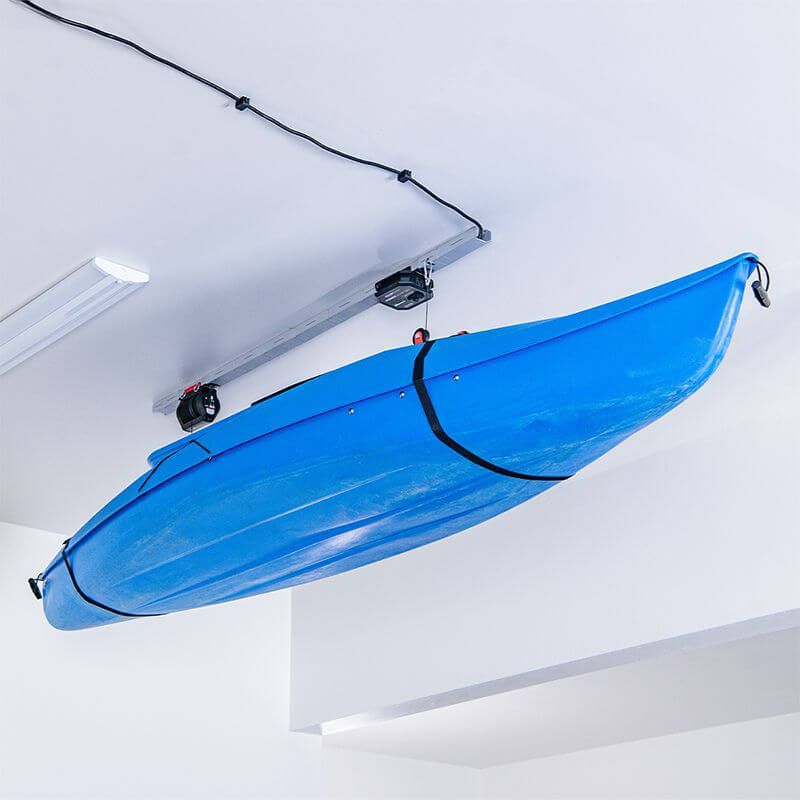 garage smart universal xl kayak ceiling storage rack