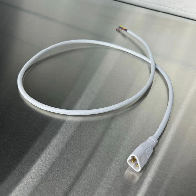 hexglow hexagon garage lights extended power cable long