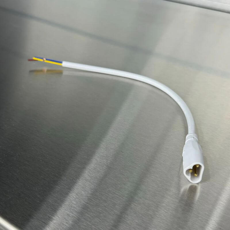 hexglow hexagon garage lights power cable connector