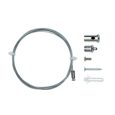 hexglow hexagon garage lights suspension cable mounting kit