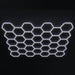 hexglow hexagon led garage lights 32 pack large
