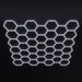 hexglow hexagon led garage lights 39 pack large