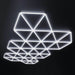 hexglow prism hexagon garage lights triangular ceiling grid