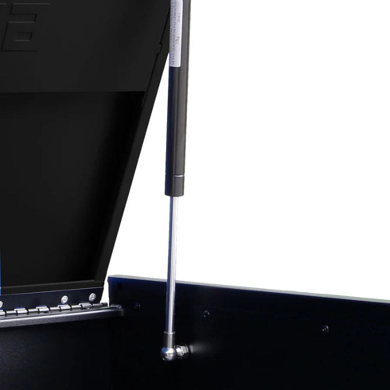 montezuma 46 x 24 inch tool chest gas strut detail