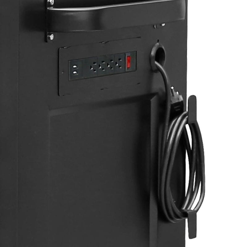 montezuma 56 inch 17 drawer tool chest combo external power strip