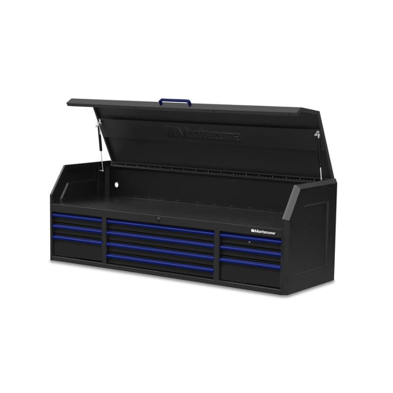 montezuma 72 inch 10 drawer top tool chest 72x24