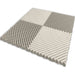 RaceDeck Free-Flow XLC Flooring Tiles in Chalk