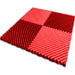 RaceDeck Free-Flow XLC Flooring Tiles in Red