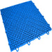 Racedeck Garage Flow Flooring Tiles in Bright Blue