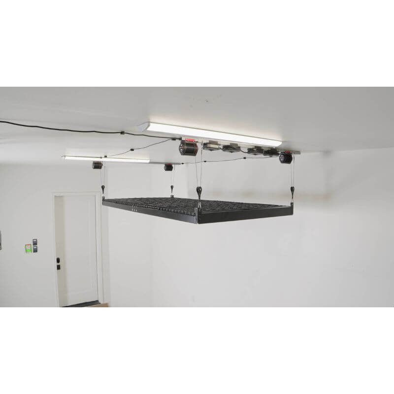 smarterhome garage lift kayak storage above door 4x8
