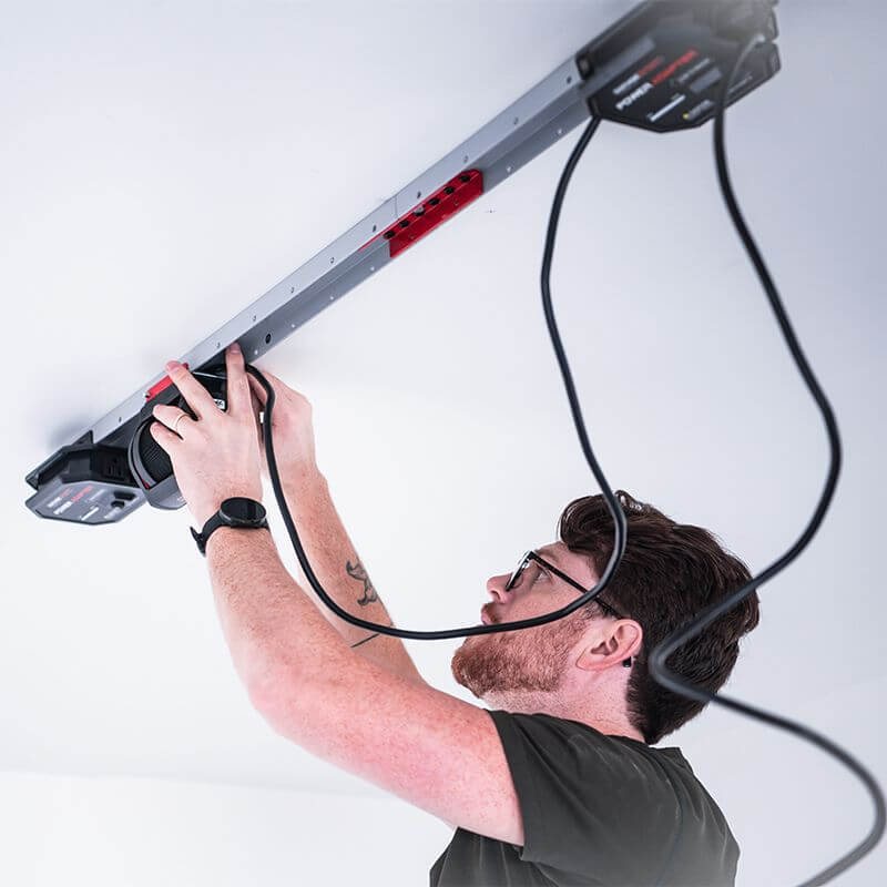smarter home smart track integrated cable management