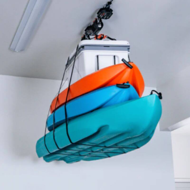 universal heavy duty lifter kayak cooler garage storage