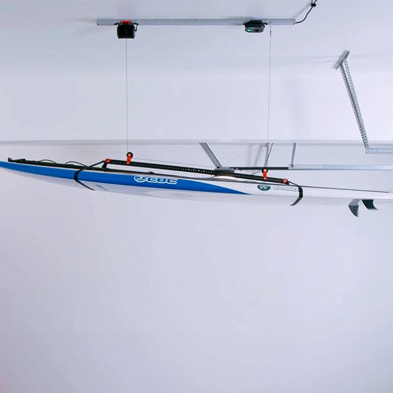 universal xl overhead paddleboard hoist side profile